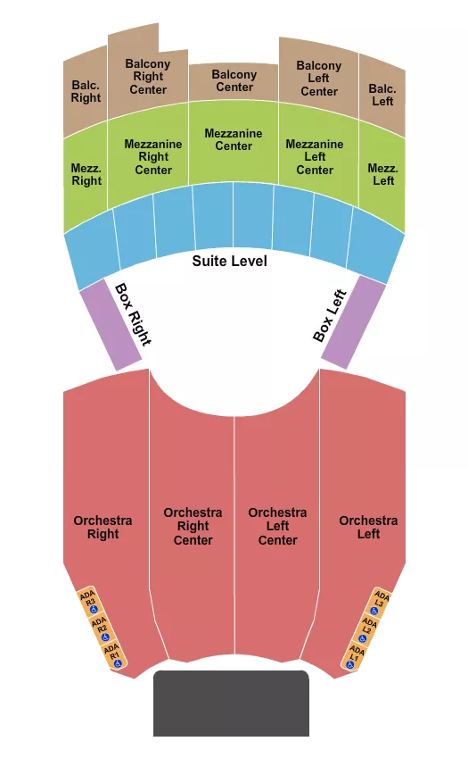 Majestic Theatre Seating Chart