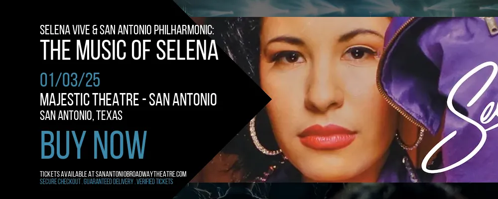 Selena Vive & San Antonio Philharmonic at Majestic Theatre