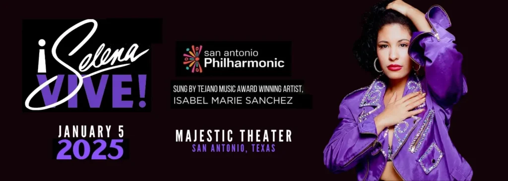 Selena Vive & San Antonio Philharmonic at Majestic Theatre